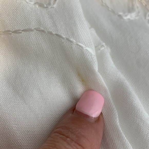 T16 SL fashion midi maxi white dress lightweight summer dress size xl - Picture 15 of 15